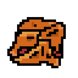 Egg puff pixel art